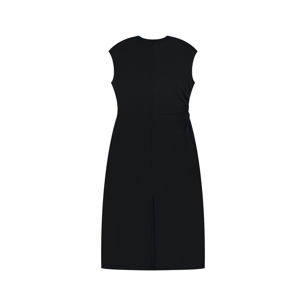 “VA w/wing” Women’s Ruched Sleeveless Dress