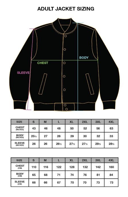 “757 LEGENDS” Premium Varsity Jacket