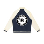 “Brandnewz” Premium Contrast Raglan Sleeve Baseball Jacket
