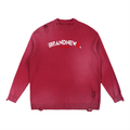 “I’m Here” Premium Sun Fade Distressed Ripped Crewneck sweater
