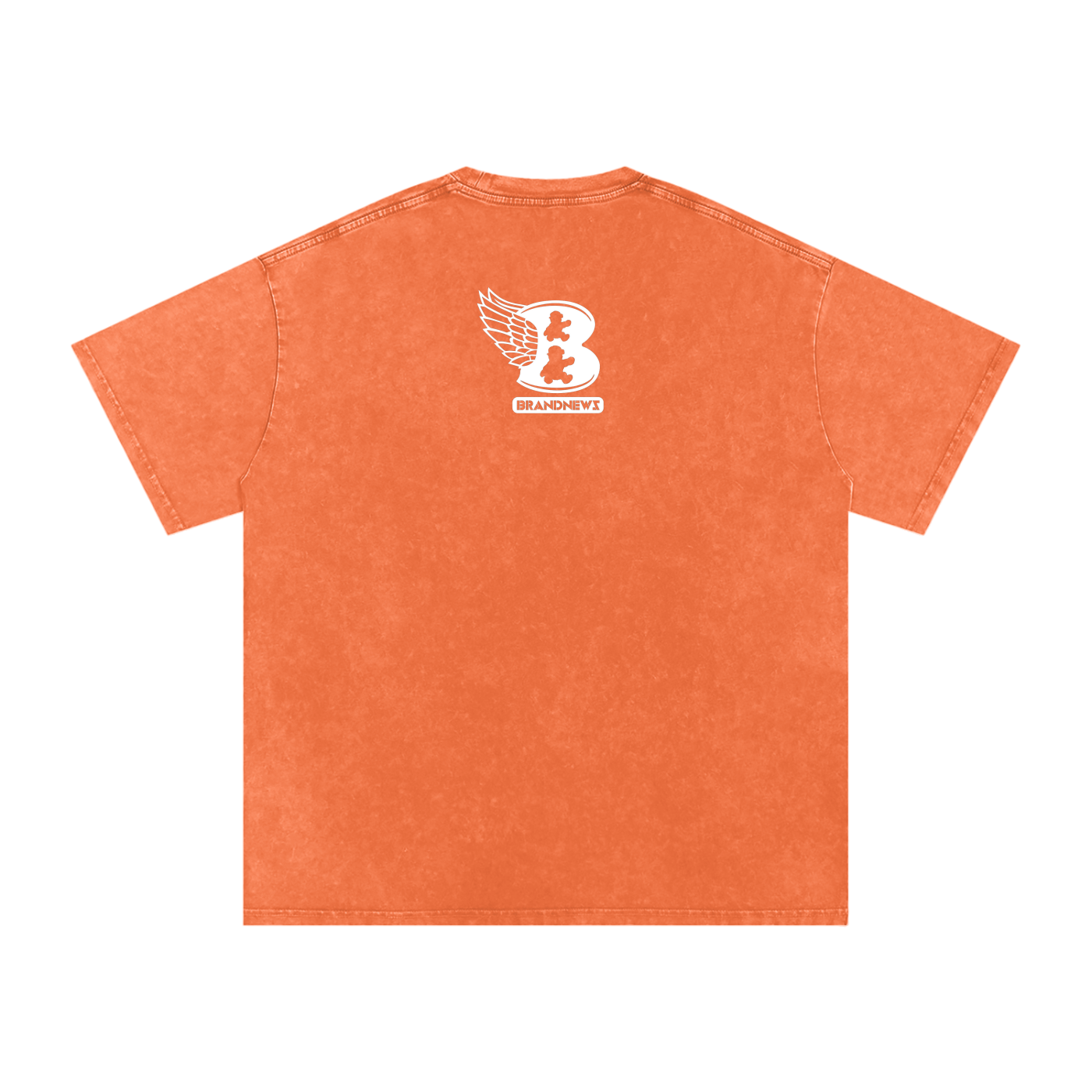 “God Is The Plug” Snow Washed Oversized Cotton T-Shirt
