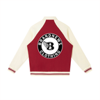 “Brandnewz” Premium Contrast Raglan Sleeve Baseball Jacket