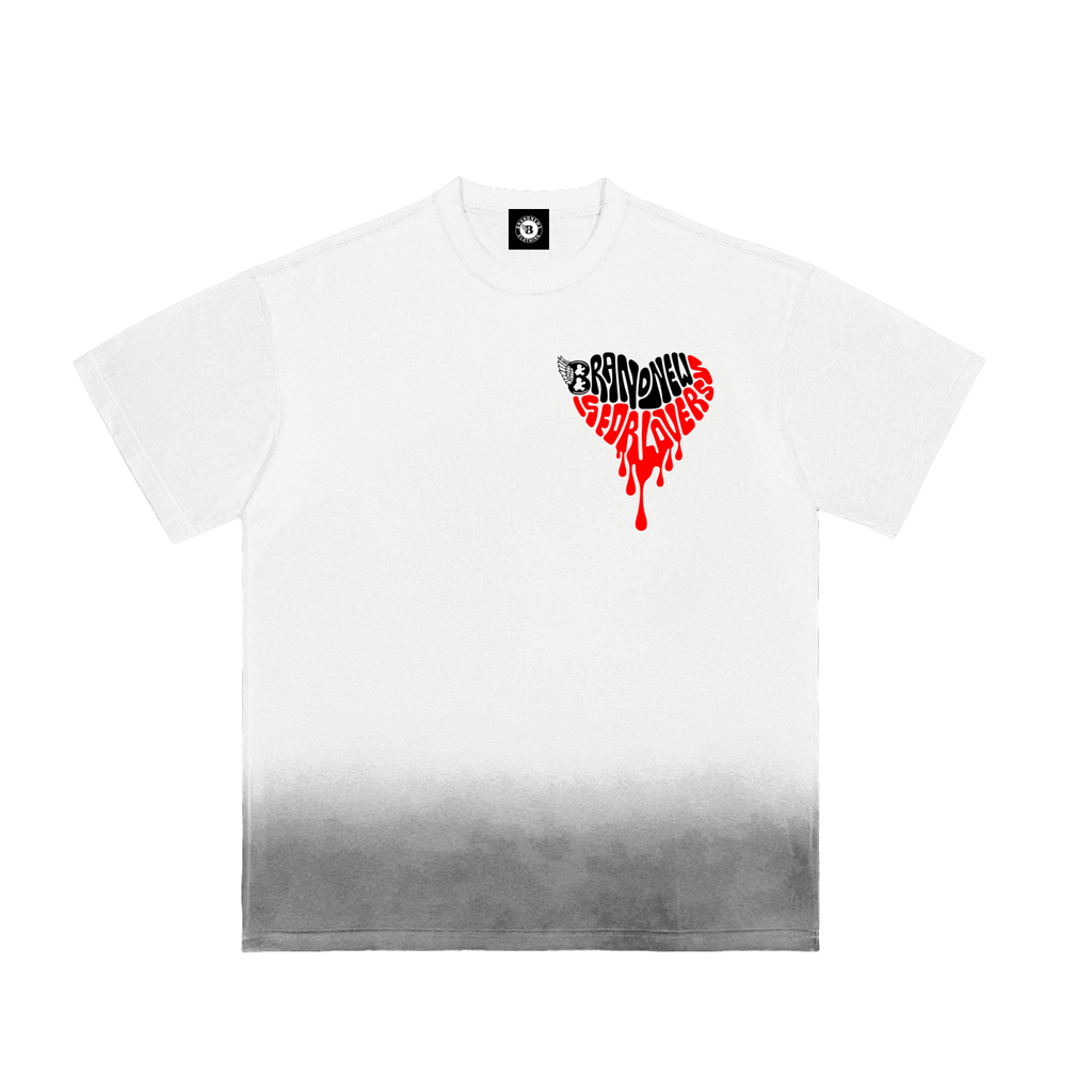 “Love Good Vibes” Premium Sunfade Vintage Washed T-Shirt