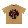 “Commonwealth Classic” Snow Washed Oversized Cotton T-Shirt