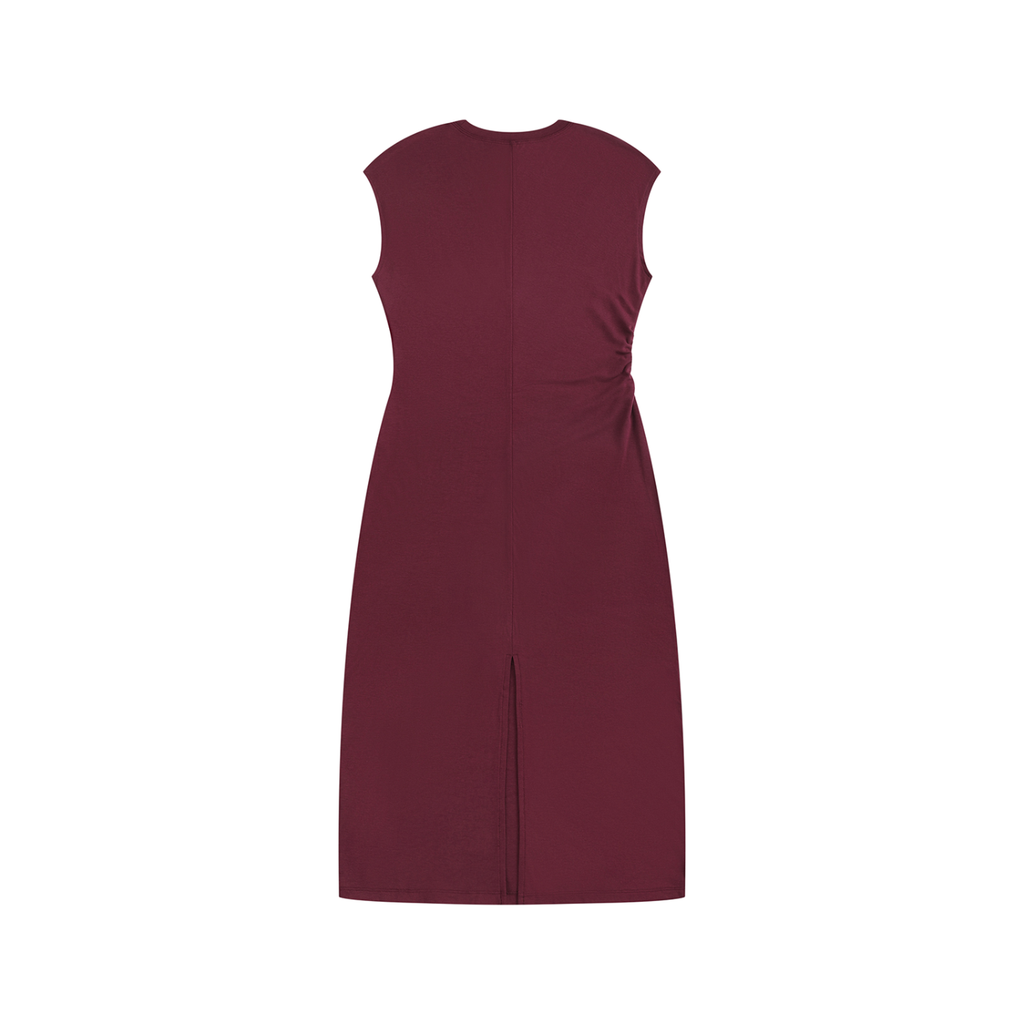 “VA w/wing” Women’s Ruched Sleeveless Dress