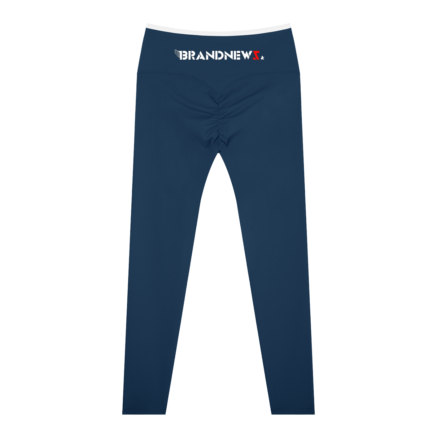 “Brandnewz Live Forward” Women's High-Waisted Yoga Leggings