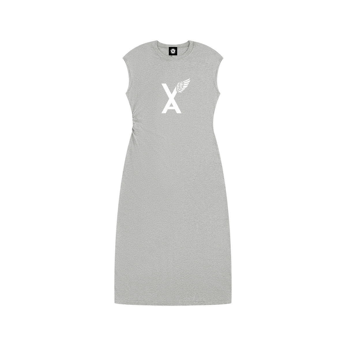 “VA w/wing” Women’s Ruched Sleeveless Dress