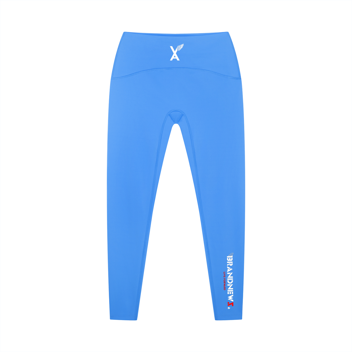 “Brandnewz Live Forward” Women's High-Waisted Ankle Length Yoga Leggings