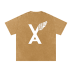 “VA w/wing Immaculate Creation” Snow Washed Oversized Cotton T-Shirt