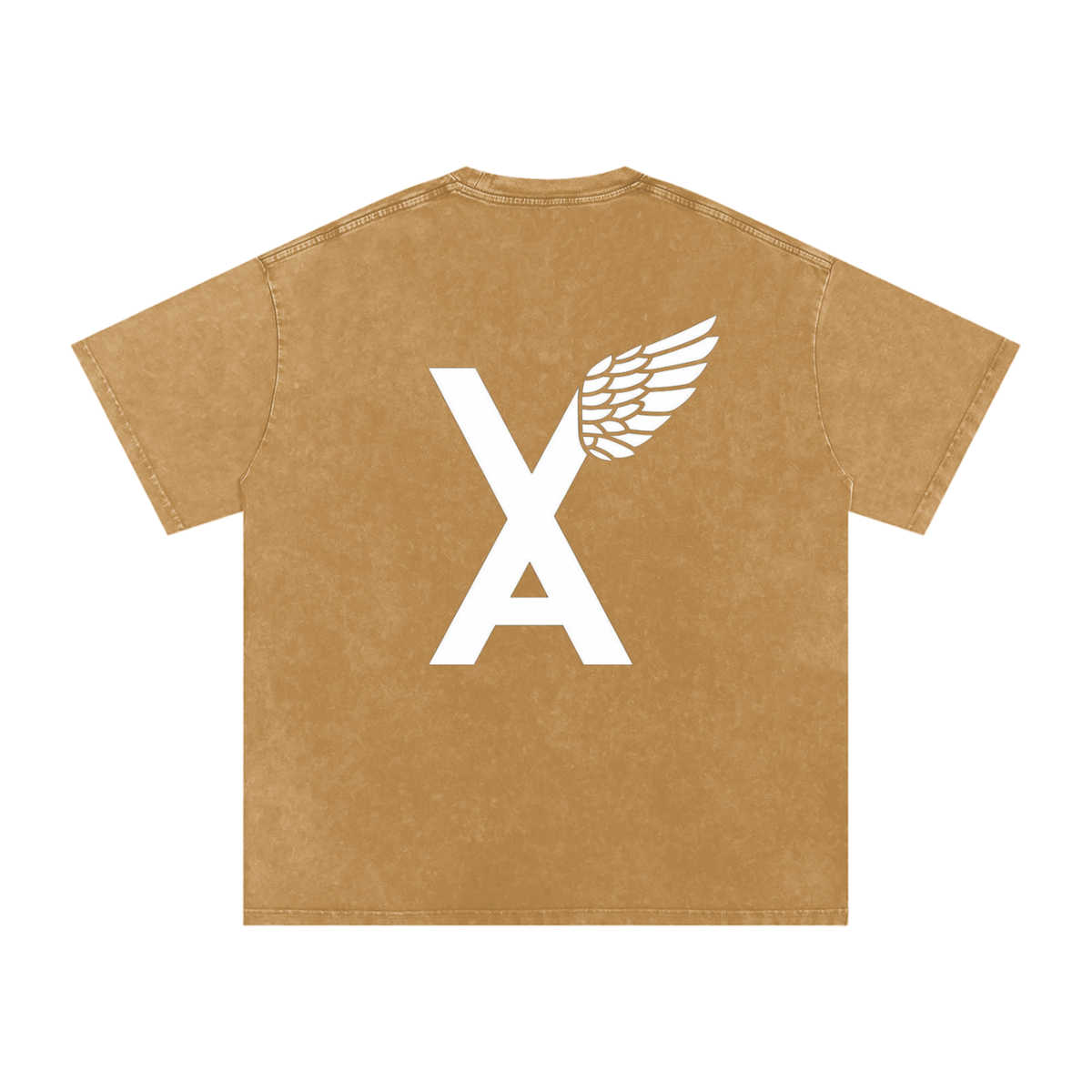 “VA w/wing Immaculate Creation” Snow Washed Oversized Cotton T-Shirt