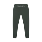 “Brandnewz Live Forward” Women's High-Waisted Ankle Length Yoga Leggings