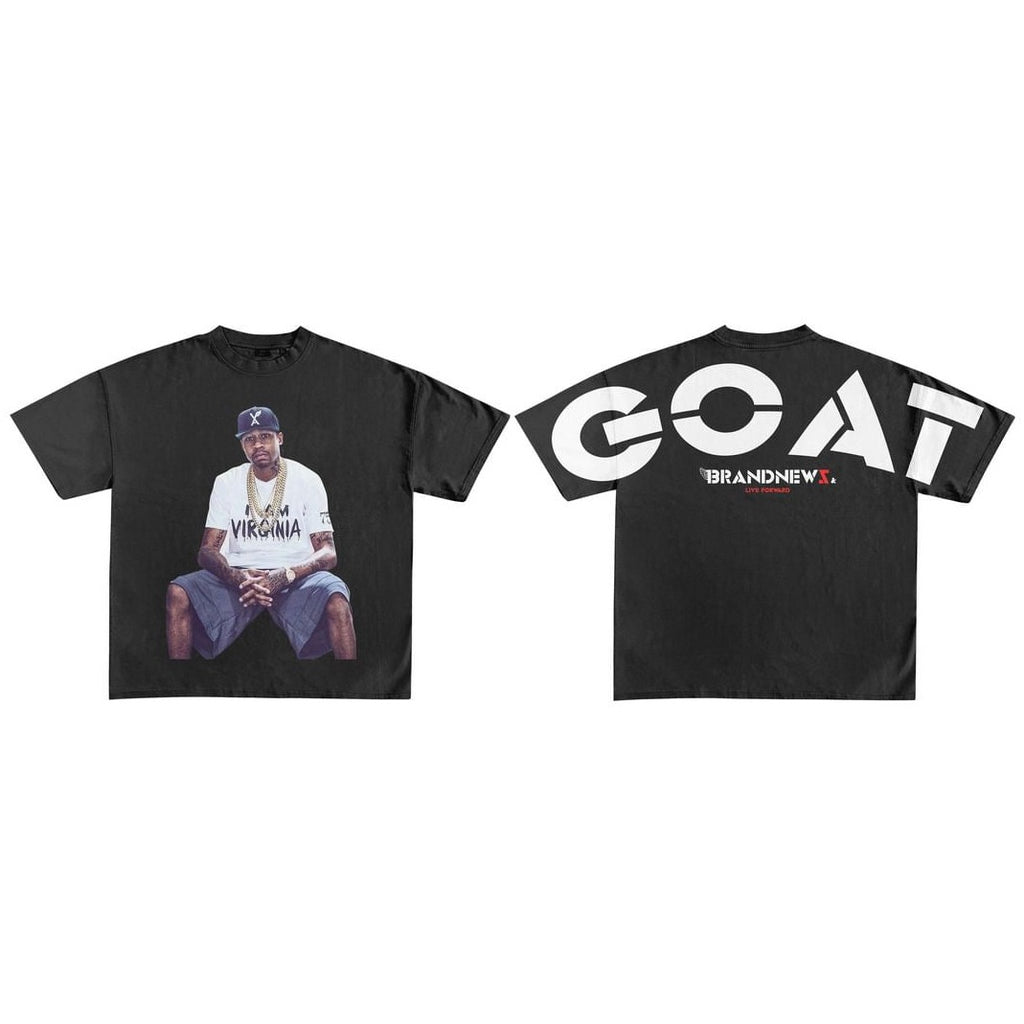 “VABub/Goat” Premium Rhinestone Tee