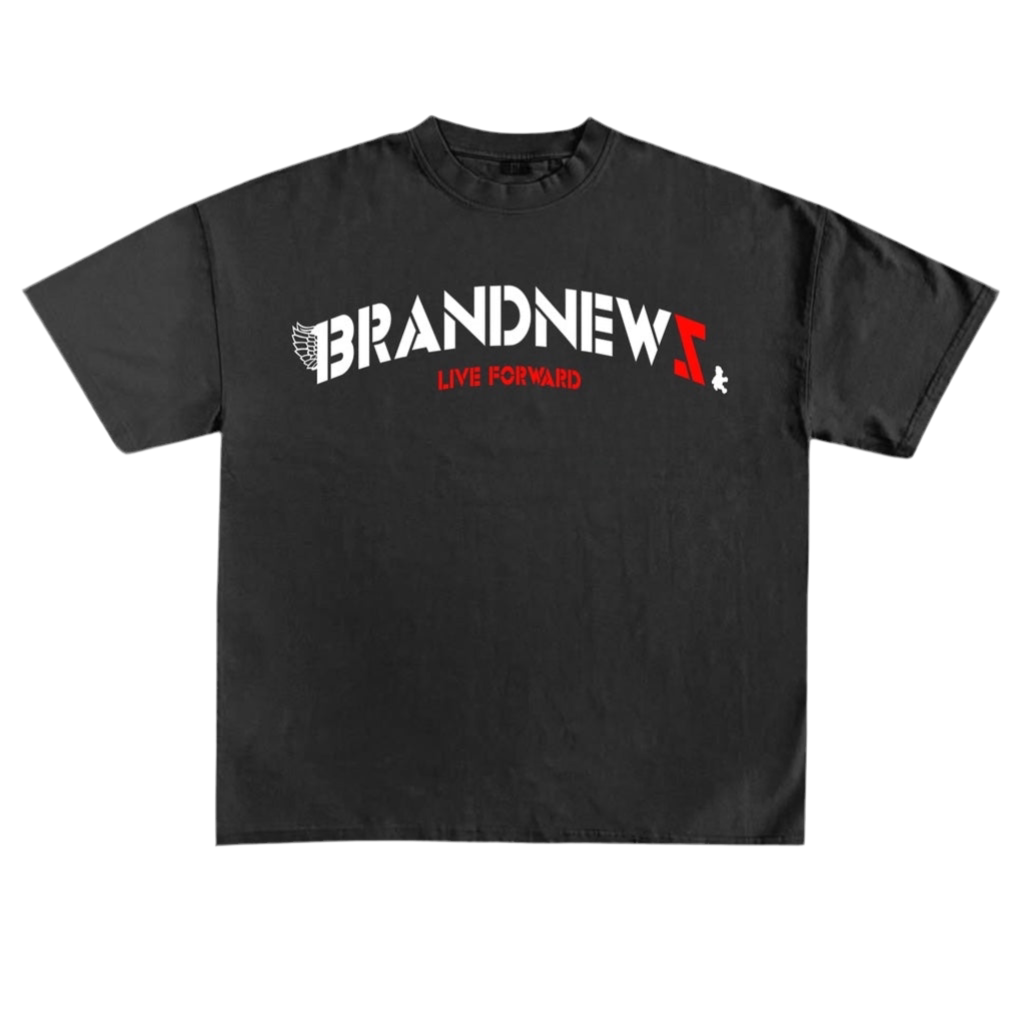 “Brandnewz Live Forward” Premium Tee