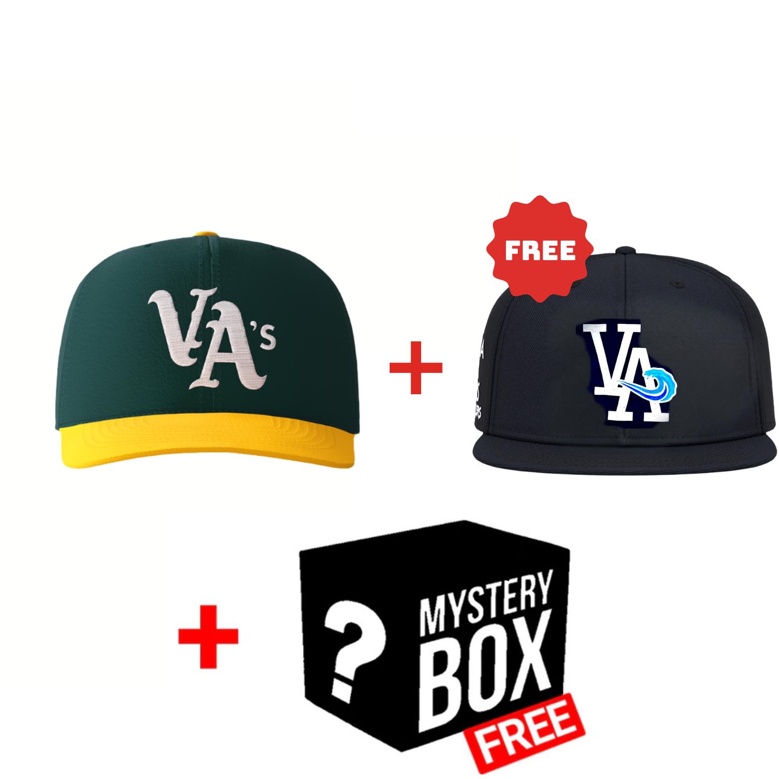 VA'S OWN SB HAT + FREE VA WAVE SB HAT+ FREE ITEM