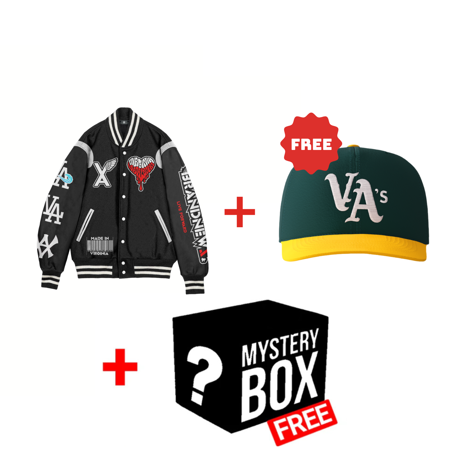 VIRGINIA HOME JACKET + FREE VA'S OWN SB HAT + FREE ITEM