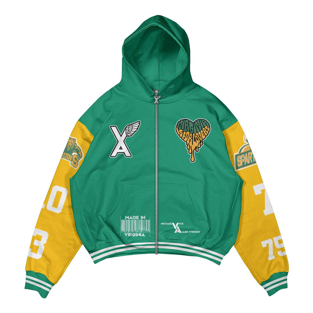 “757 LEGENDS” Premium Zip Up Hoodie