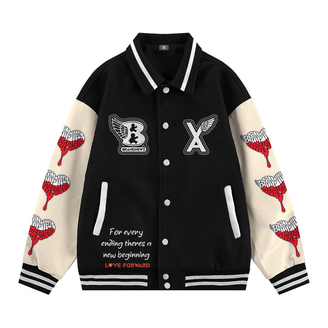 "SELF LOVE CLUB" VARSITY JACKET + FREE VA W/WING SB HAT + FREE ITEM