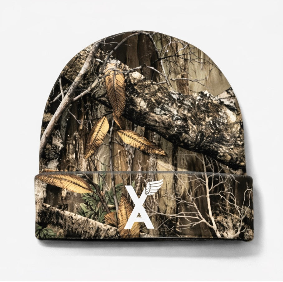 “VA w/wing” Premium Embroidered Knit Beanie