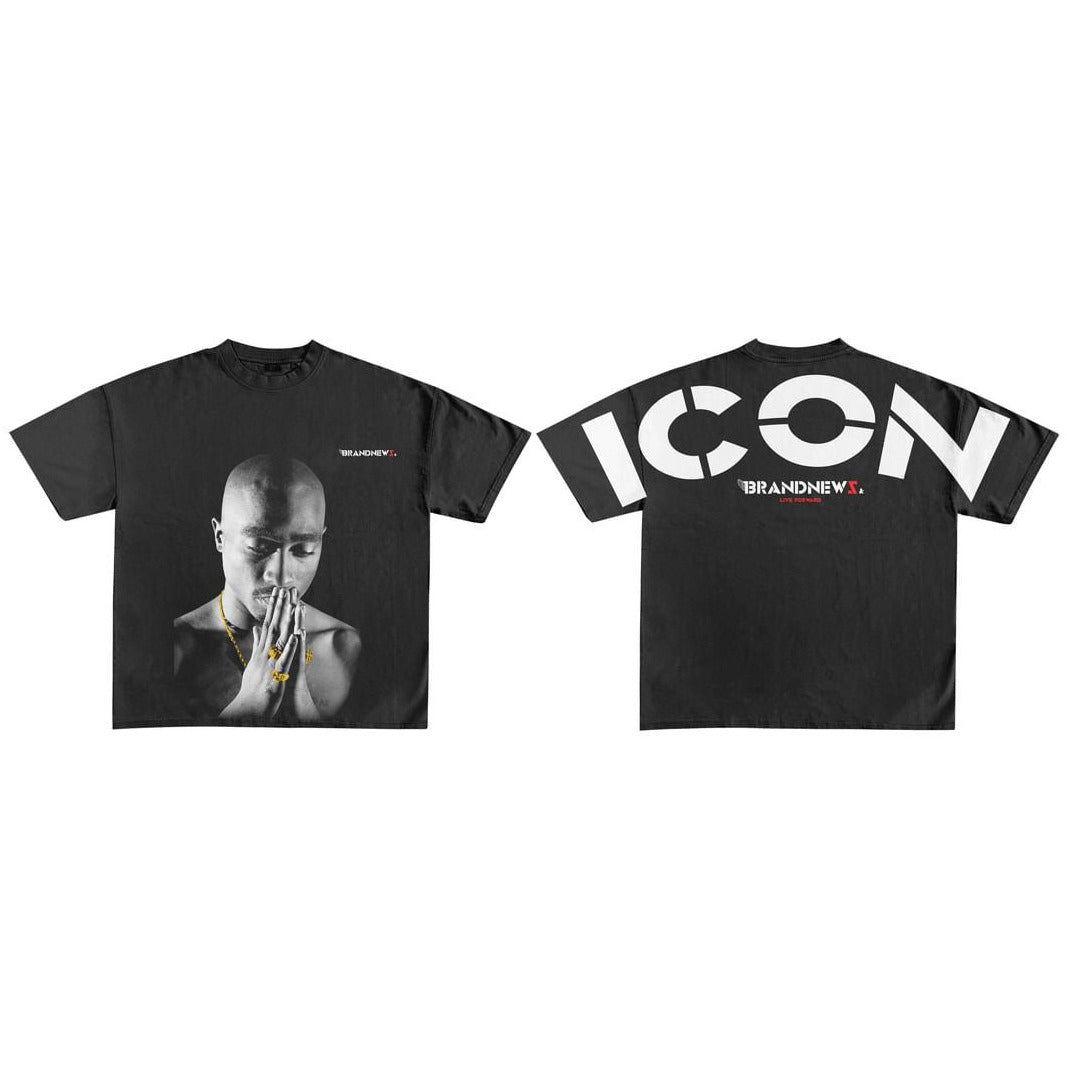 “ICONIC PAC” Premium Rhinestone Embellished Tee