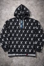 “VA w/wing” Premium All Over Print Quater-Zip Hoodie