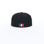 “VA w/wing Millionaire Mindset” Premium Rhinestone Fitted Hat