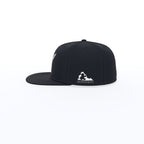 “VA w/wing Millionaire Mindset” Premium Rhinestone Fitted Hat