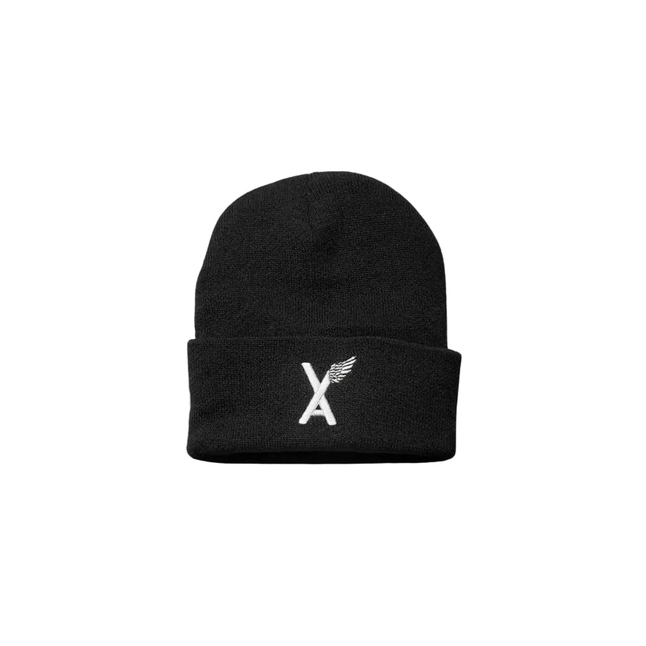 “VA w/wing” Premium Embroidered Knit Beanie