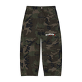 Men’s Camo Barrel Leg Cargo Pants