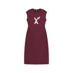 “VA w/wing” Women’s Ruched Sleeveless Dress
