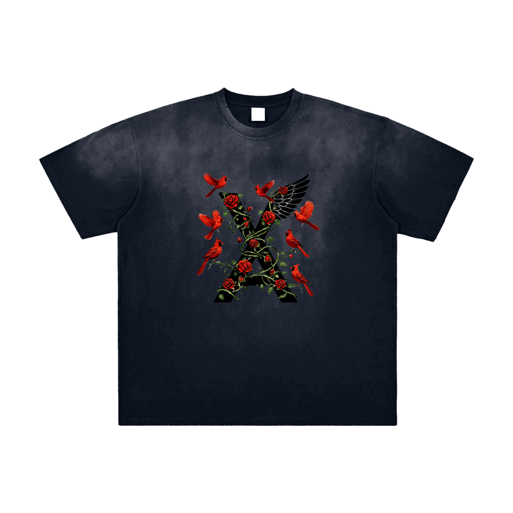 Vintage Washed Frayed T-Shirt