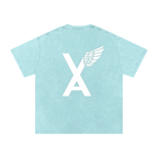 “VA w/wing Immaculate Creation” Snow Washed Oversized Cotton T-Shirt