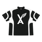 “VA w/wing” Premium Unisex Color Block V-Neck T-Shirt